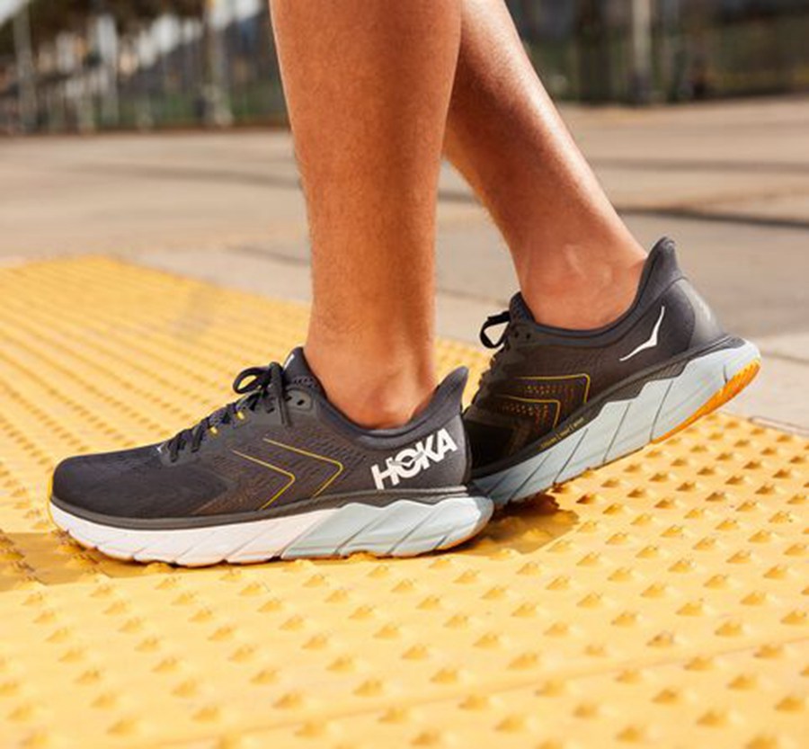 Hoka One One Koşu Ayakkabısı Erkek Lacivert - Arahi 5 - TJ0916752